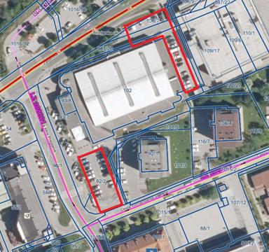 Slika: lokacija zapore na zemljevidu označeno z rdečo